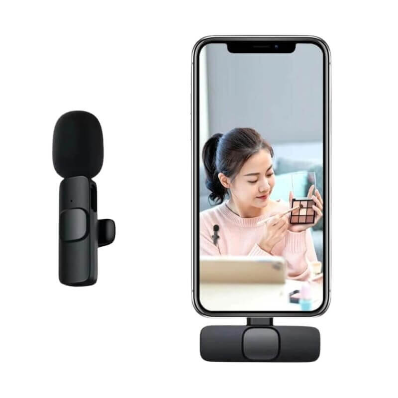Microfone AuriClip de Lapela sem Fio