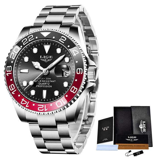 Relógio Vireon®LIGE Alta Classe Masculino Aço