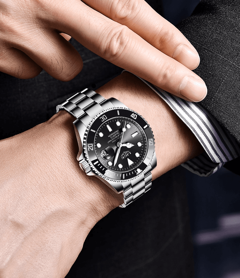 Relógio Vireon®LIGE Alta Classe Masculino Aço