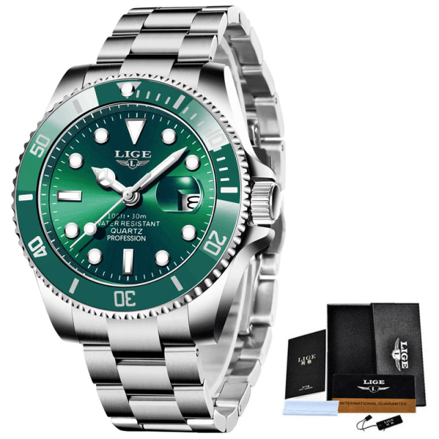 Relógio Vireon®LIGE Alta Classe Masculino Aço