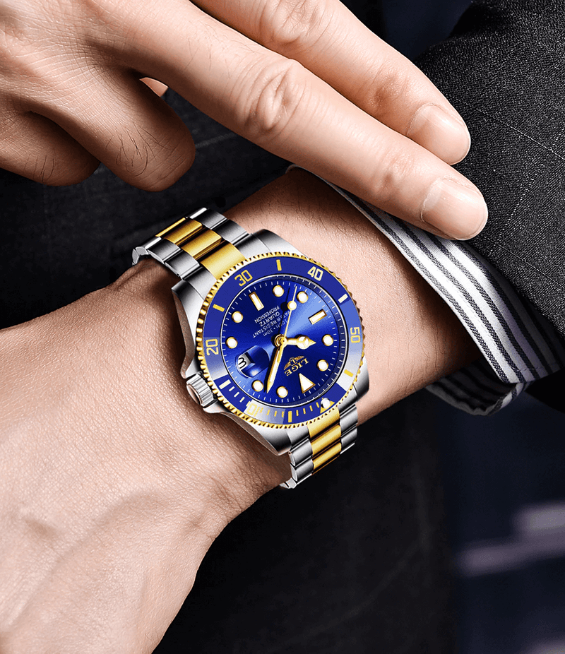 Relógio Vireon®LIGE Alta Classe Masculino Aço