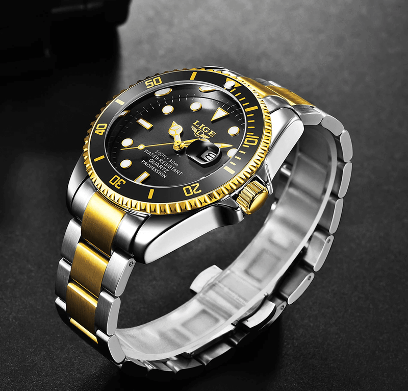Relógio Vireon®LIGE Alta Classe Masculino Aço