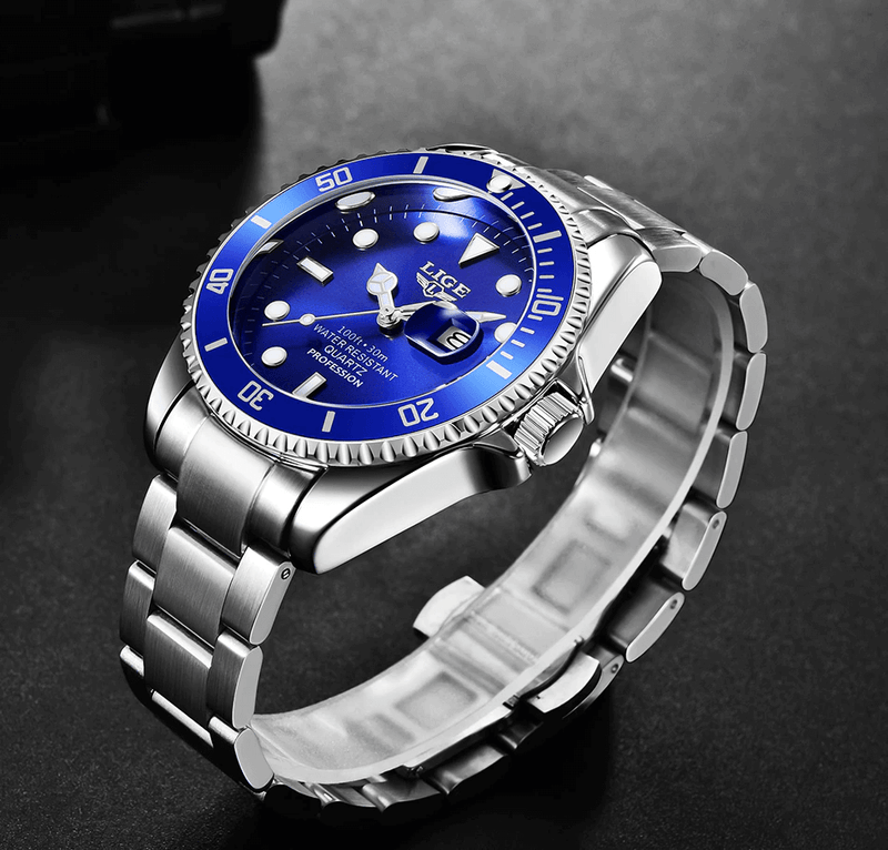Relógio Vireon®LIGE Alta Classe Masculino Aço