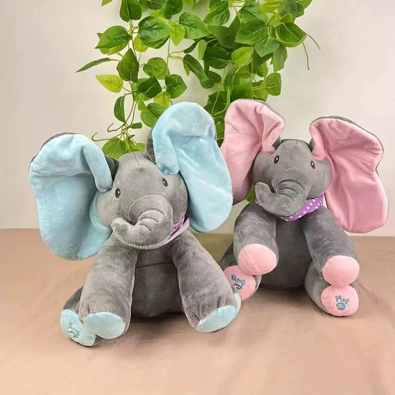 Elefante de Pelúcia Dumboo que Canta e Interage