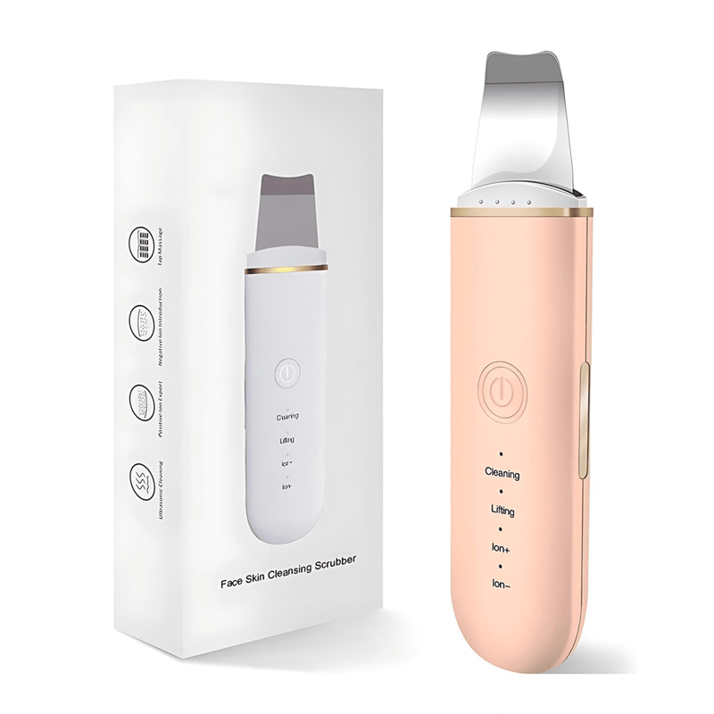 Esfoliador LumiDerma Ultrassônico de Pele: Removedor de Cravos e Limpador Facial com Cavitação