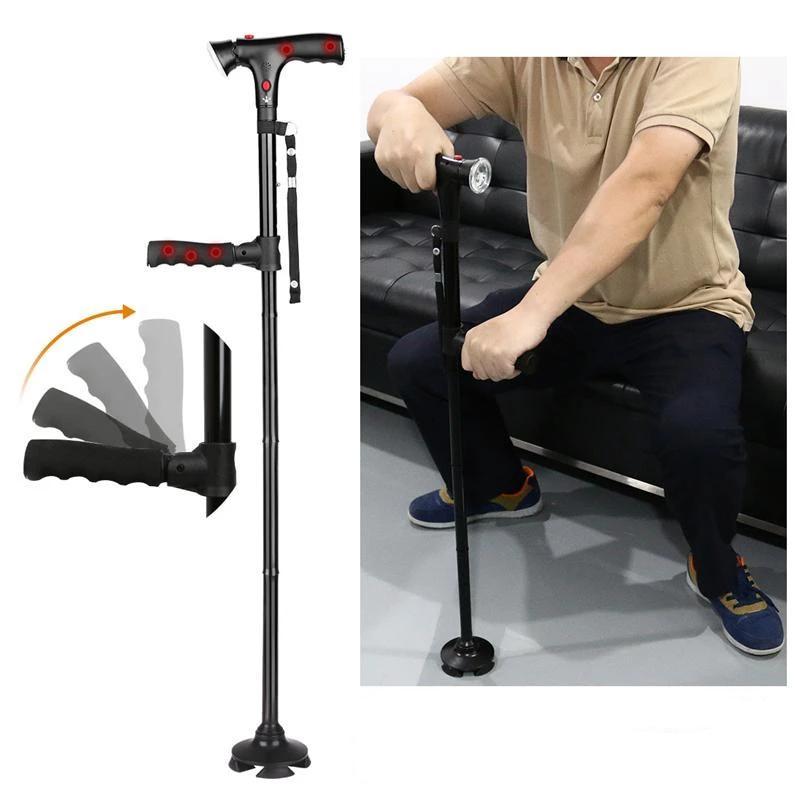 Bengala Super Multifuncional Com 4 Pés| VitalFlex