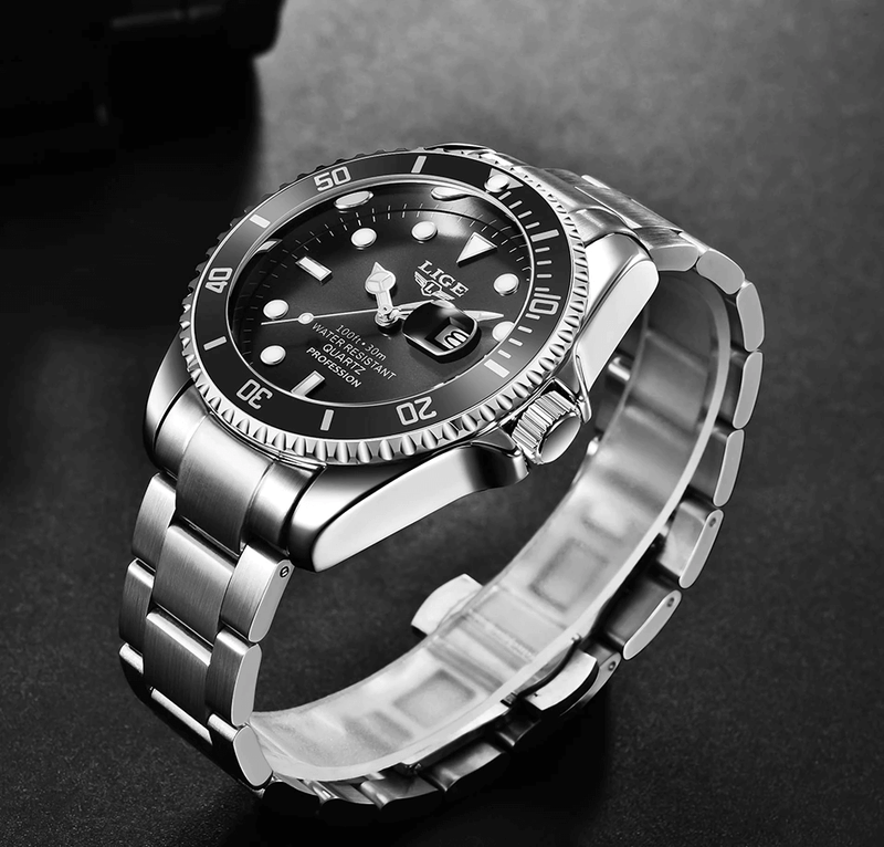 Relógio Vireon®LIGE Alta Classe Masculino Aço