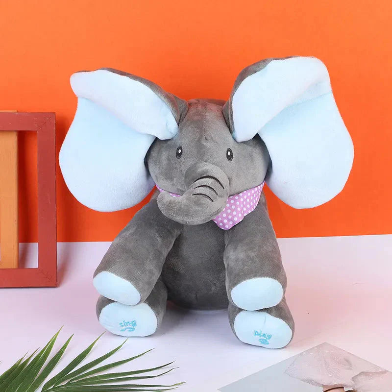 Elefante de Pelúcia Dumboo que Canta e Interage