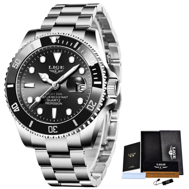 Relógio Vireon®LIGE Alta Classe Masculino Aço