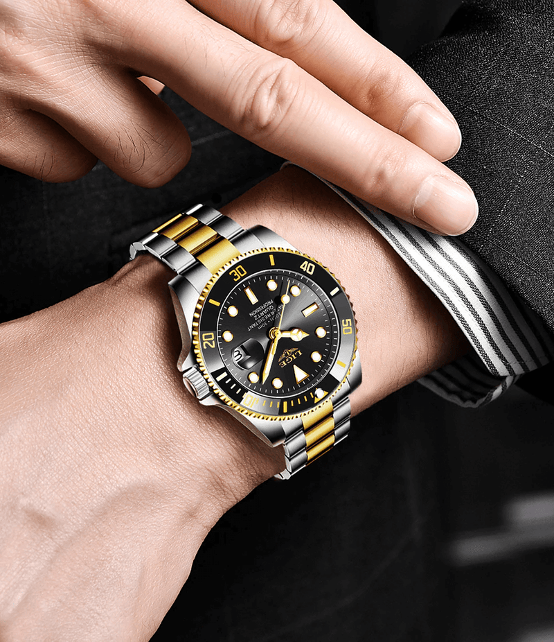 Relógio Vireon®LIGE Alta Classe Masculino Aço