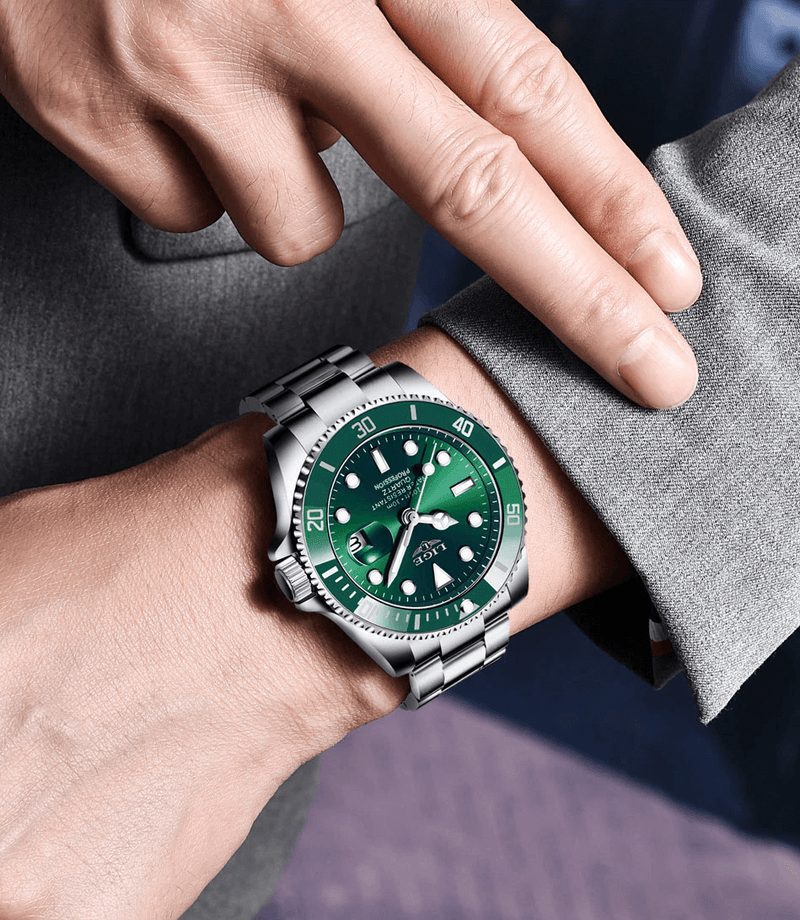 Relógio Vireon®LIGE Alta Classe Masculino Aço