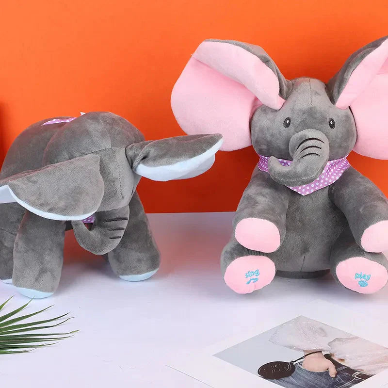 Elefante de Pelúcia Dumboo que Canta e Interage